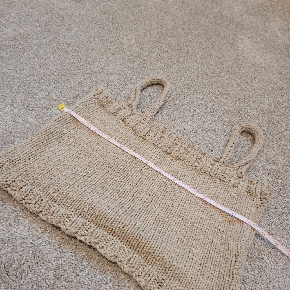Urbankissed Women's Crochet Knit Crop Top Size Medium - Picture 5 of 5